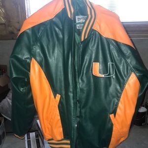 Steve and Barry’s Miami hurricanes jacket